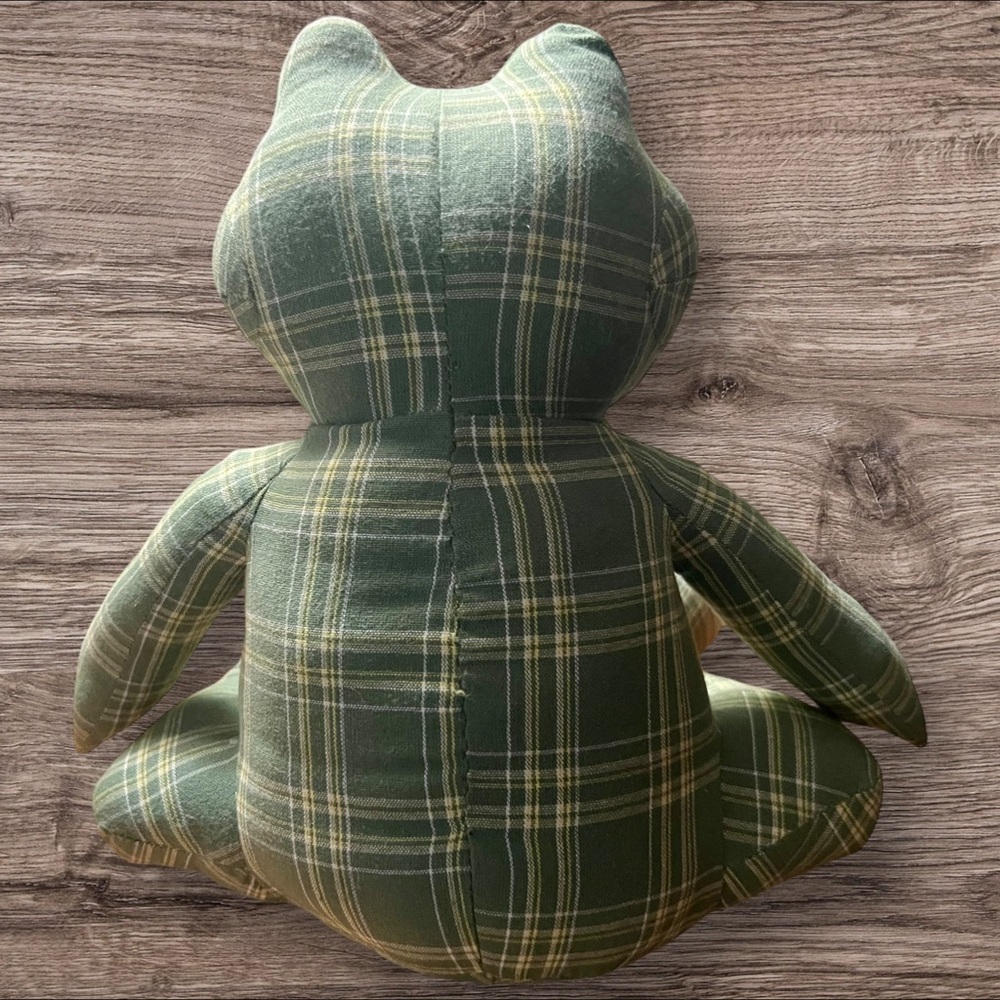 Pier 1 Imports Green Frog Plush - Picture 2 of 5